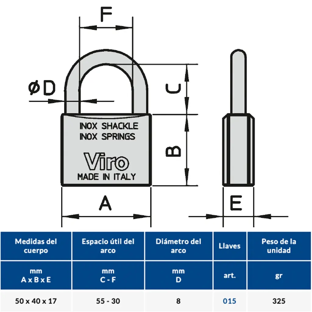 Dimensiones candado marino 377 vr-103.webp