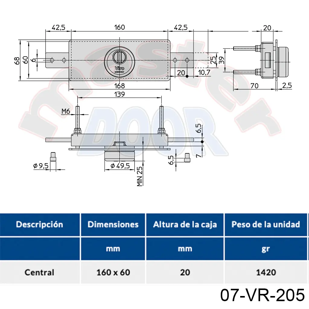 dimensiones cerradura 1871 vr-205.webp