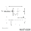 Soporte T riel sup 16-ST-0025 cota.webp