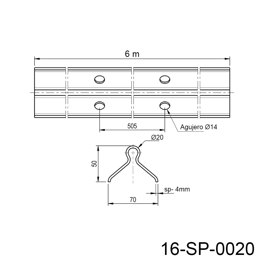 guia inf U 4mm 6m 0020.webp