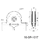 rueda con base V 160mm sp-1017.webp