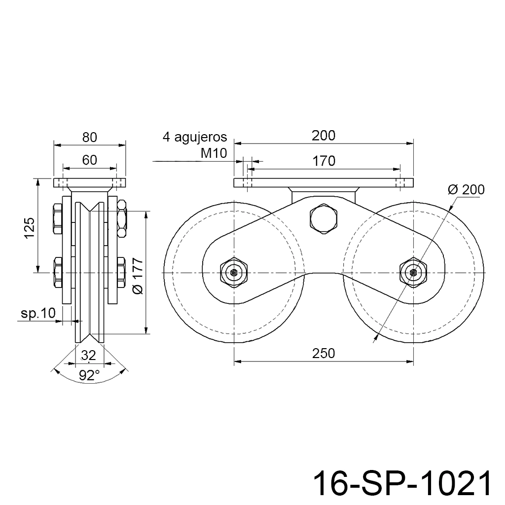 rueda doble base v 200mm sp-1021.webp