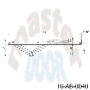 [16-AB-0040] Pasador con Resorte, inox. para hoja Abatible. A-300IX.webp