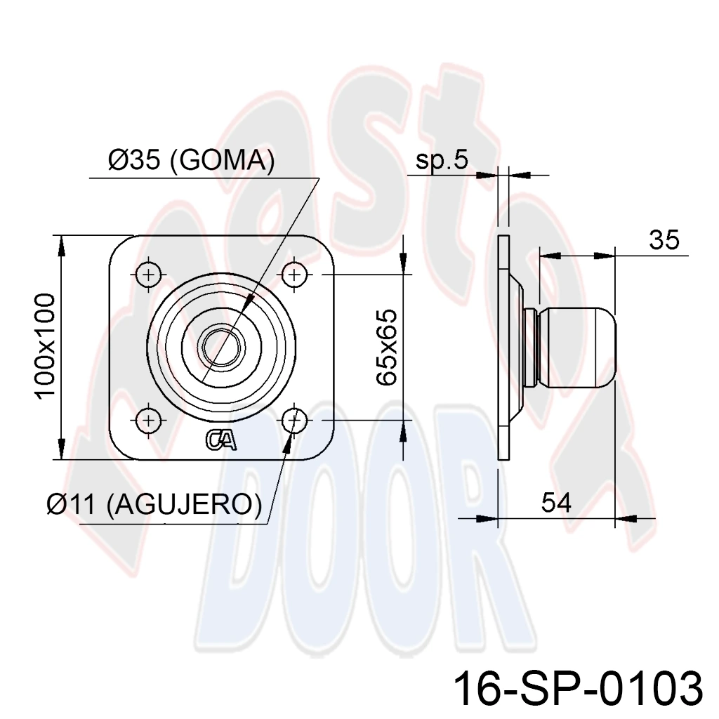 tope pared cbase cota 16-SP-0103.webp