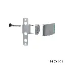 Barra Antipanico Horizontal Corta, M-3006PUSH, de empuje, de Aluminio. Loc