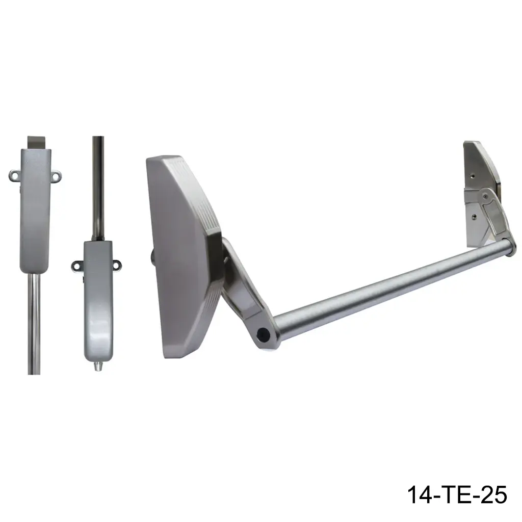 [14-TE-25] Barra Antipanico Vertical de Empuje, tipo Toallero Universal de 36" (900mm)