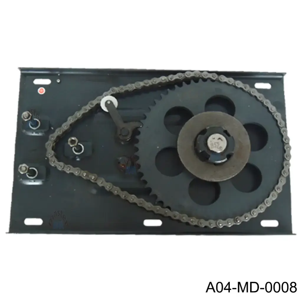 [A04-MD-0008] Base Metalica para Operador RD-1500 220V con Sprocket y sistema de seguridad