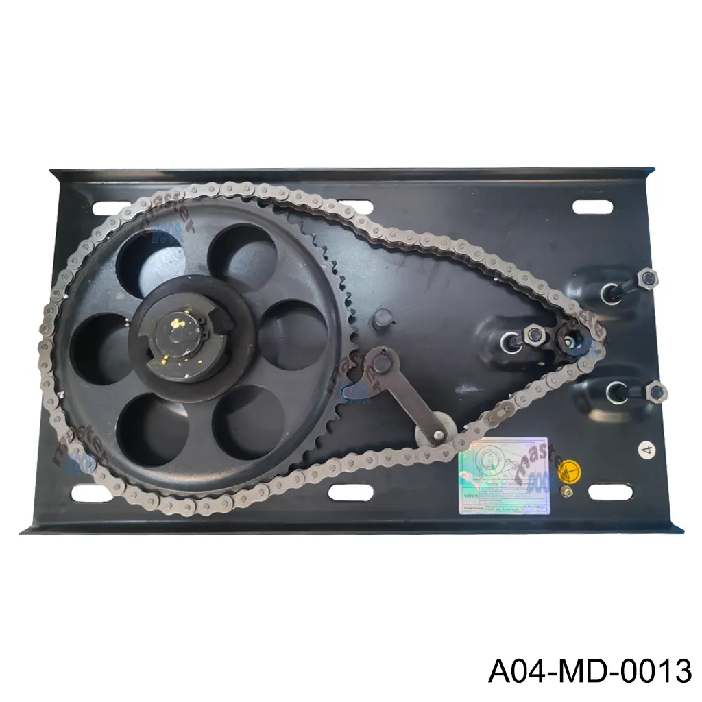 [A04-MD-0013] Base Metalica para Operador RD-300-12V con Sprocket y sistema de seguridad