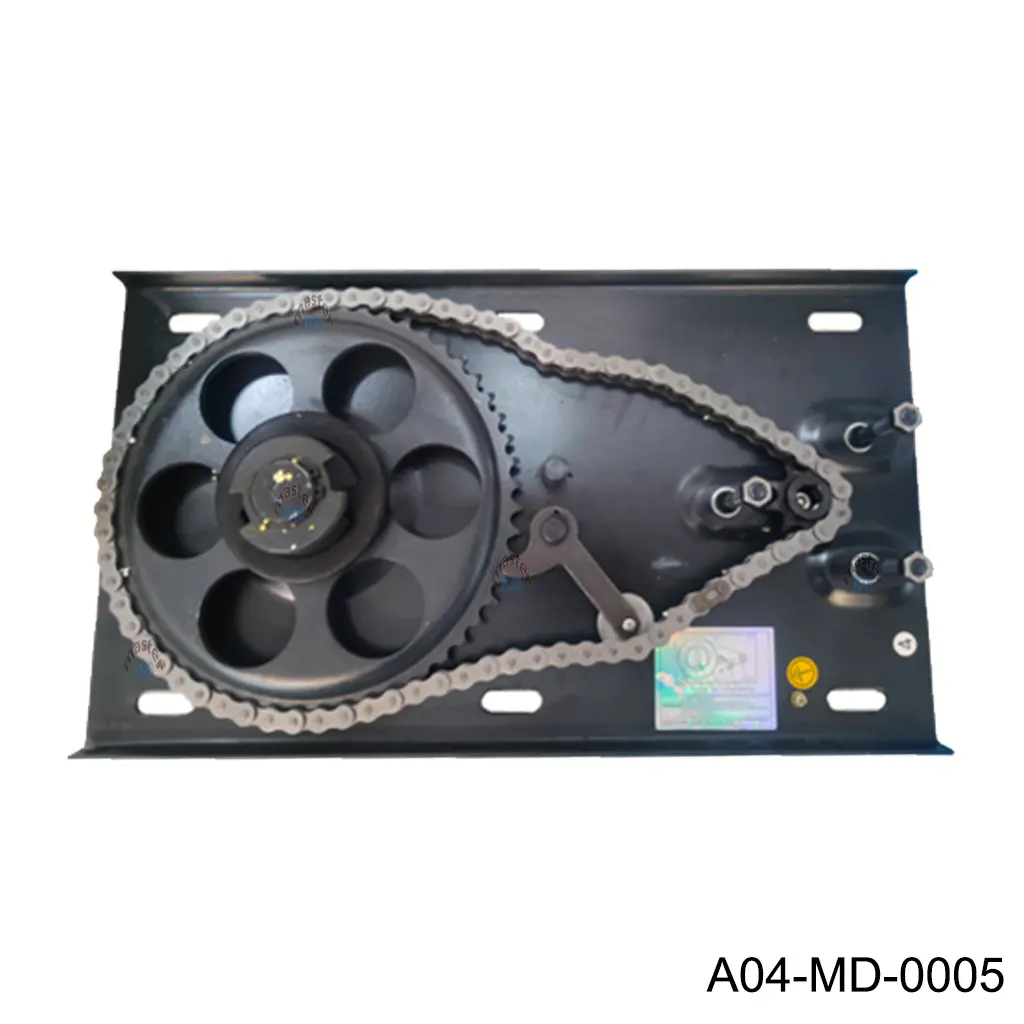 Base Metalica para Operador RD-800-24V con Sprocket y sistema de seguridad