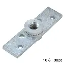 Base con tuerca 20M, para ajustar carretilla Grande.