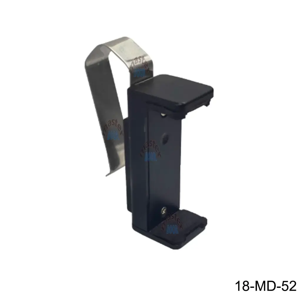 Base de Plastico con Clip de fierro, para soportar Control remoto MD tipo Europeo y otros. (cuando lo quieres poner en la visera)
