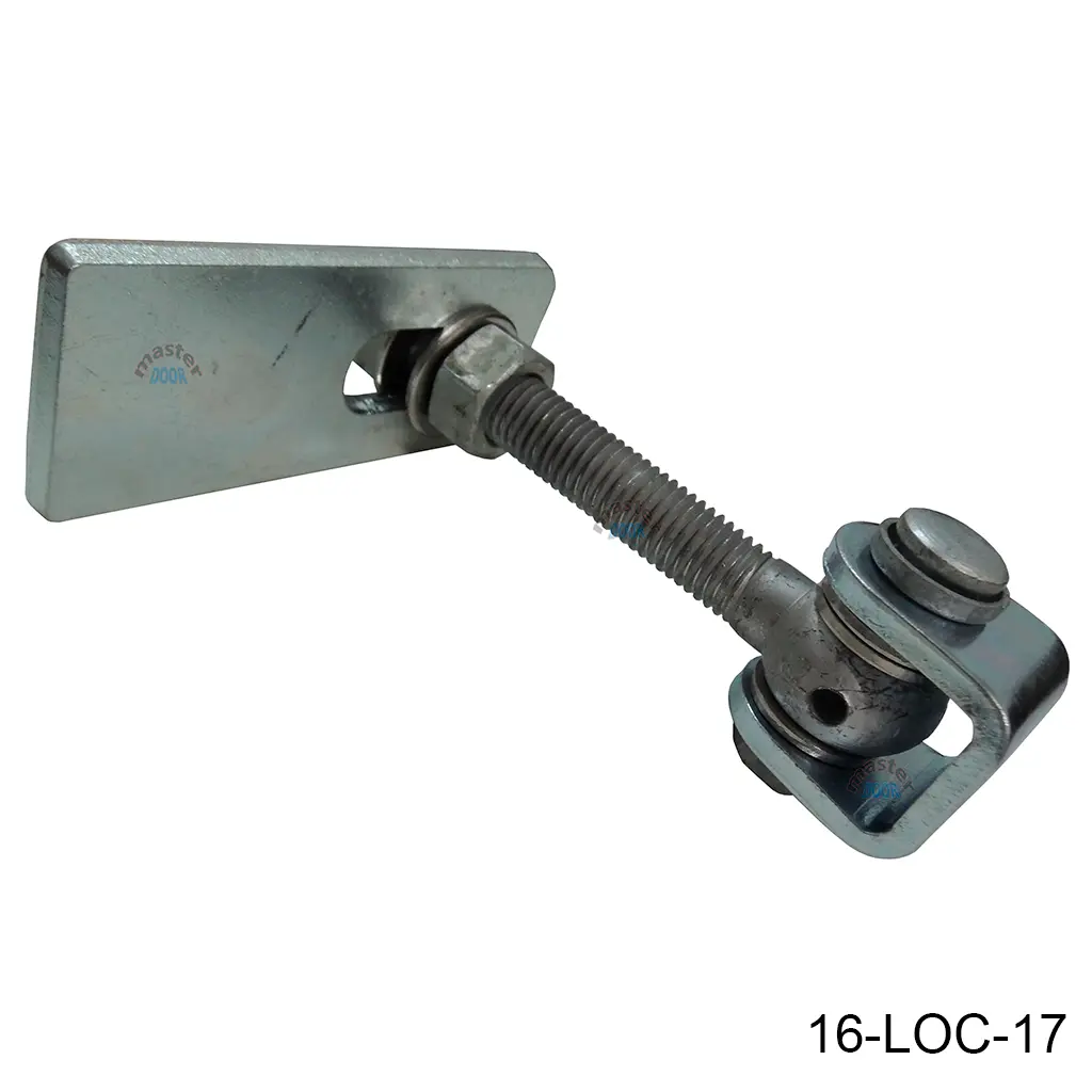 [16-LOC-17] Bisagra GBMU-Z-M18-150, regulable 3 dimensiones, acero zincado, para 250kg, 180º, para PTR. LOC