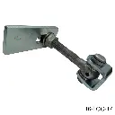Bisagra GBMU-Z-M18-150, regulable 3 dimensiones, acero zincado, para 250kg, 180º, para PTR. LOC