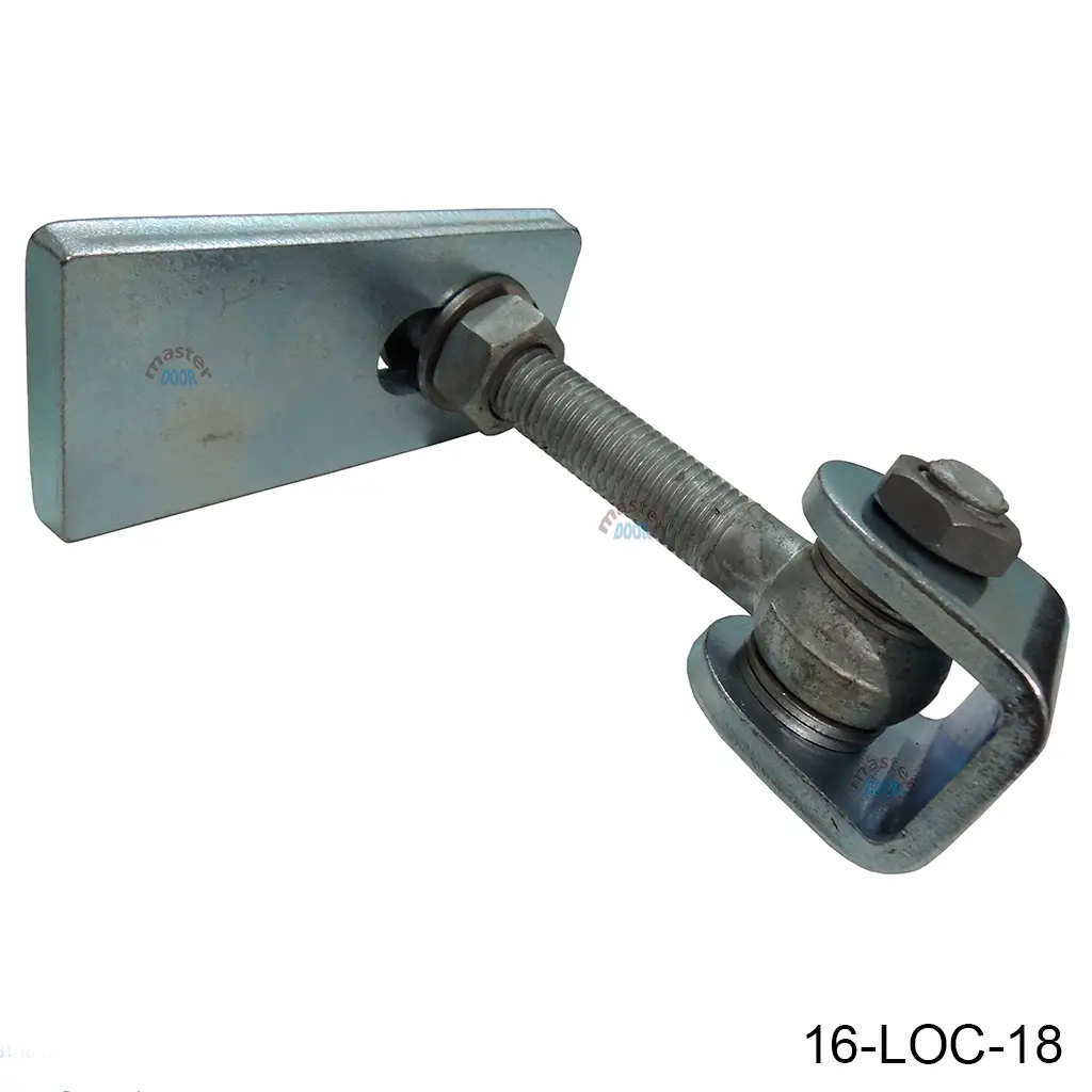 Bisagra GBMU-Z-M20-150, regulable 3 dimensiones, acero zincado, para 400kg, 180º, para PTR. LOC