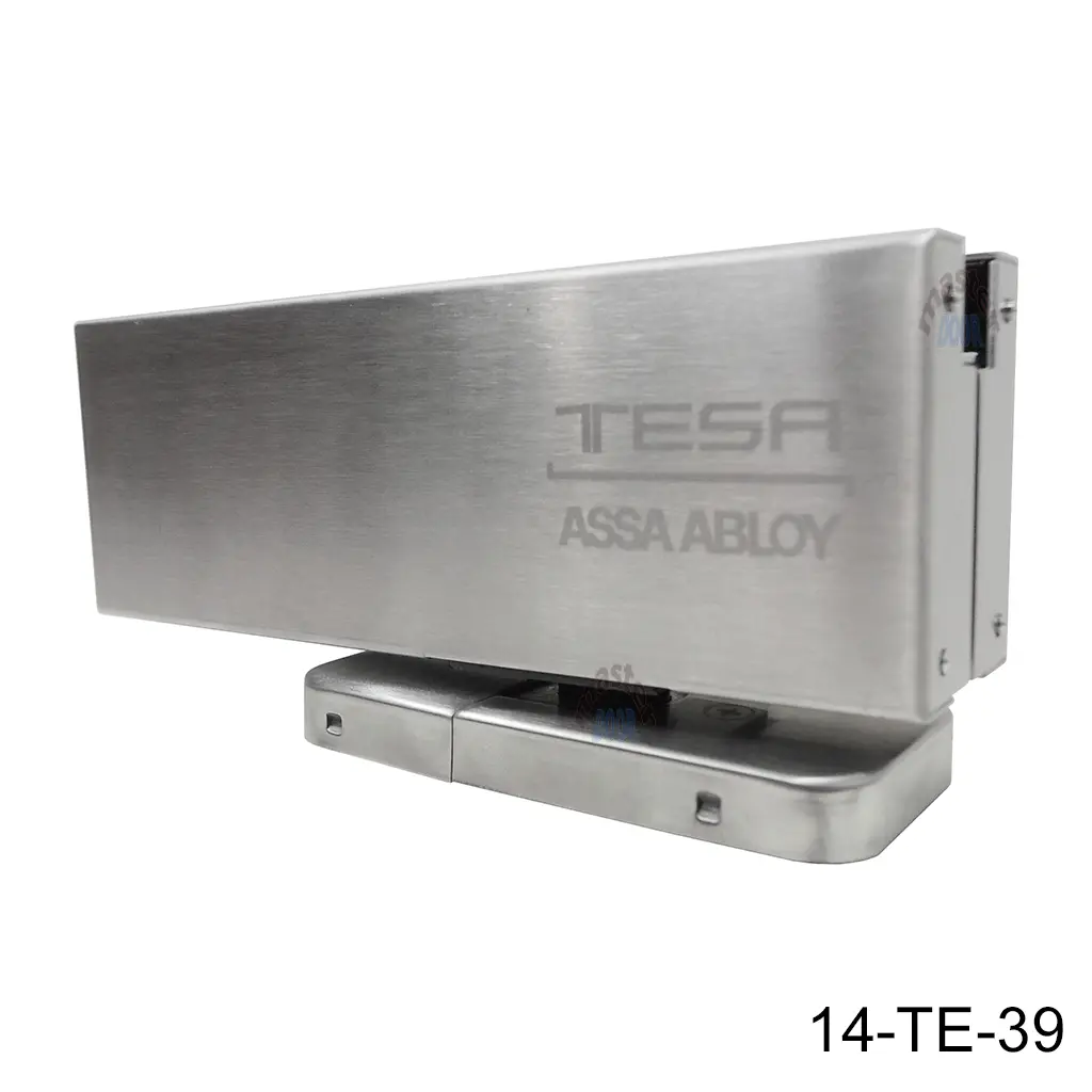 [14-TE-39] Bisagra Hidraulica de Sobreponer M-EN80, G2, para vidrio de 8 a 13mm