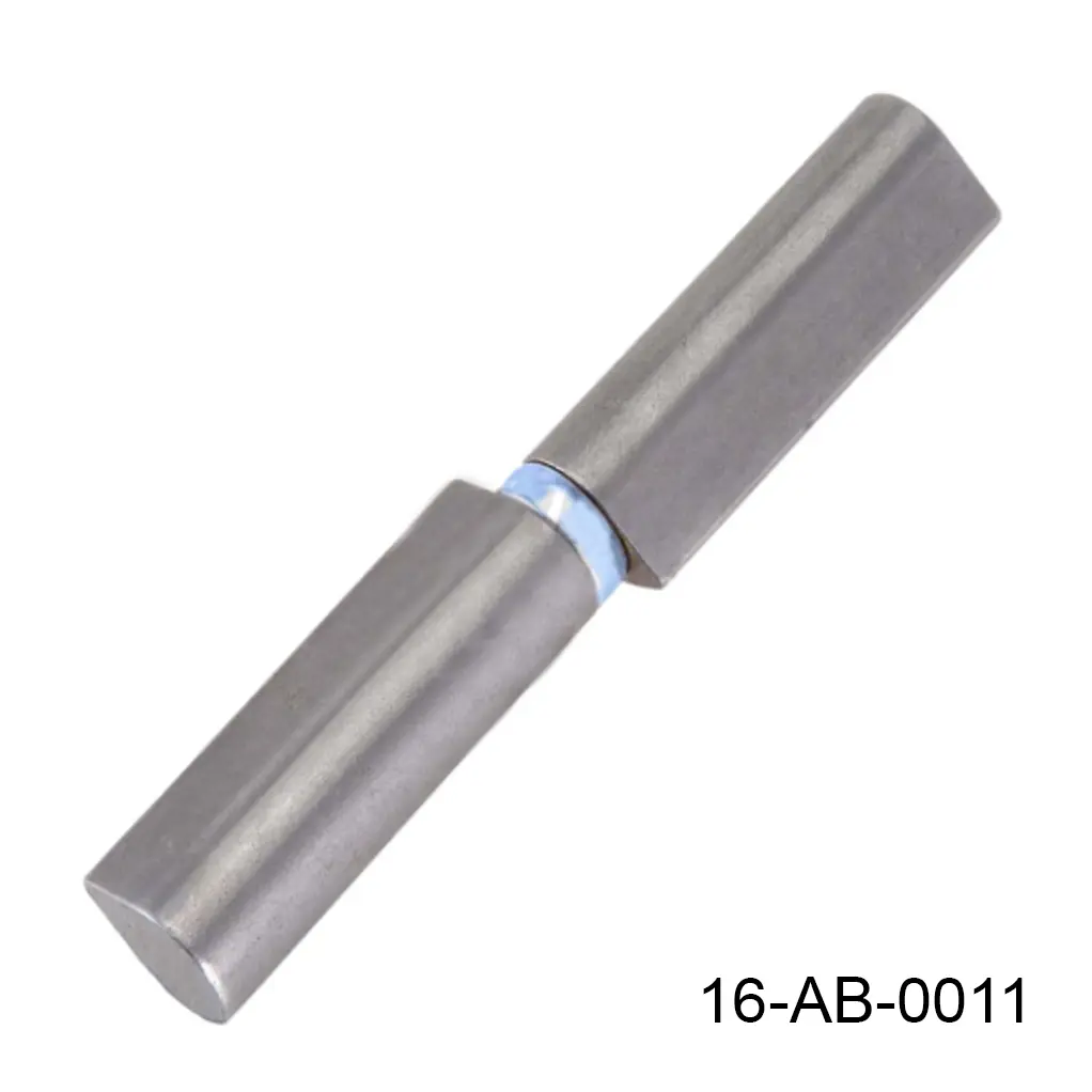 [16-AB-0011] Bisagra con perno de Laton y balero postas inox,  200mm x 28mm, perno Ø14mm interior, para Puerta Abatible. A-261Z.23x28x200