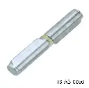 Bisagra con perno de Laton y balero,  140mm x 19mm, perno Ø9mm interior, para Puerta Abatible. A-257Z.16x18x140