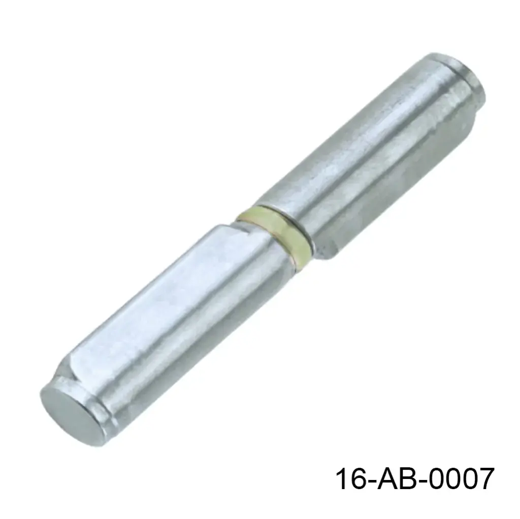 [16-AB-0007] Bisagra con perno de Laton y balero, 140mm x 21mm, perno Ø10mm interior, para Puerta Abatible. A-257Z.18x20x140