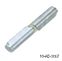 Bisagra con perno de Laton y balero, 140mm x 21mm, perno Ø10mm interior, para Puerta Abatible. A-257Z.18x20x140