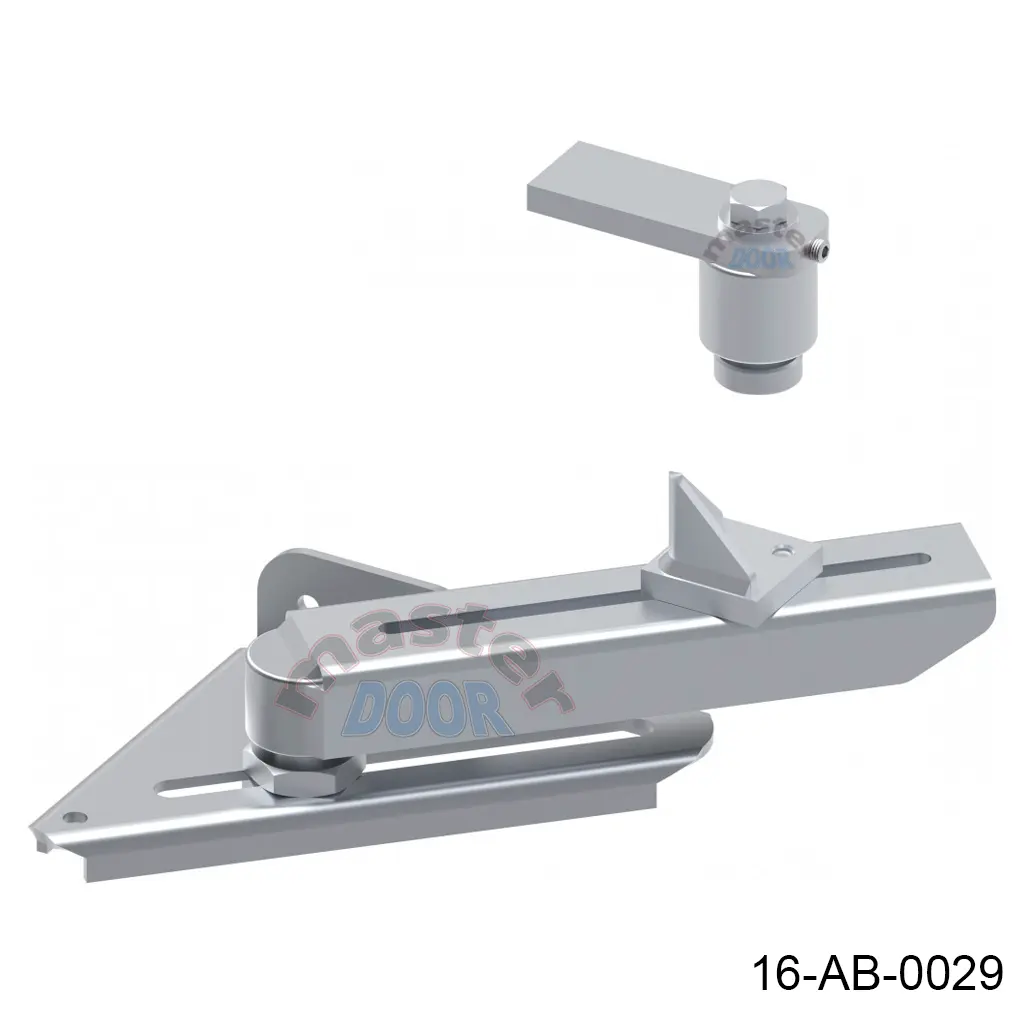 [16-AB-0029] Bisagra de Llegada Inclinada RH, aplica cuando la puerta llega con un ángulo de inclinación, Incluye Bivelo