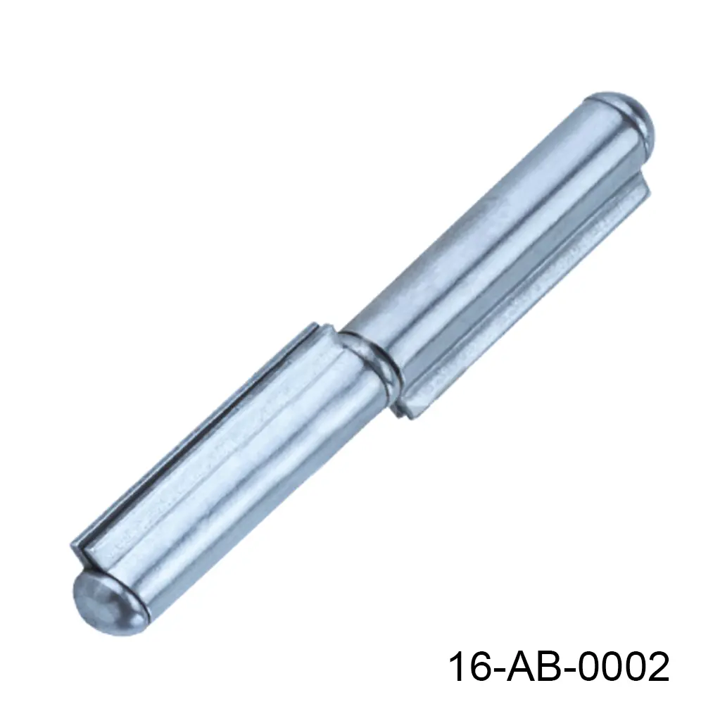 [16-AB-0002] Bisagra galv. 105mm x 23mm, perno Ø9mm interior, para Puerta Abatible. A-110Z.100