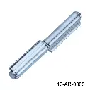 Bisagra galv. 149mm x 26mm, perno Ø11mm interior, para Puerta Abatible. A-110Z.140