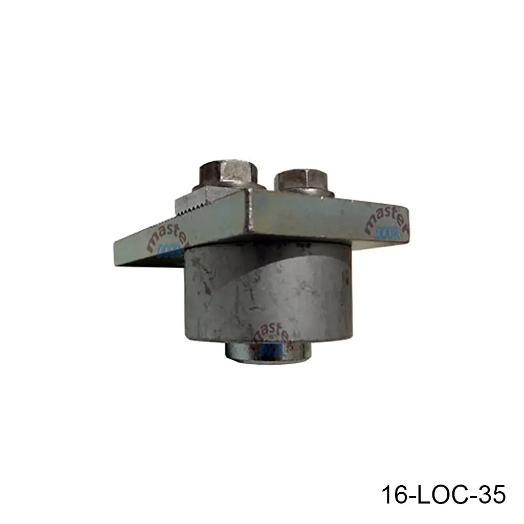 [16-LOC-35] Bivelo Chico A-BB-50, Ø48mm exterior, con tornillo ajustable por la parte sup, Acero Inox. Loc