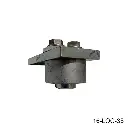 Bivelo Chico A-BB-50, Ø48mm exterior, con tornillo ajustable por la parte sup, Acero Inox. Loc