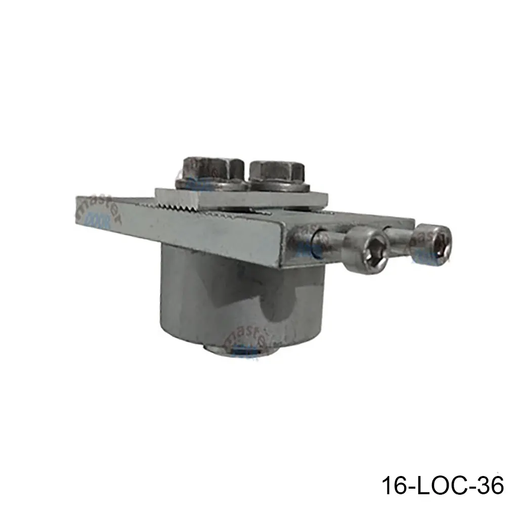 [16-LOC-36] Bivelo Chico Z-BB-50, Ø48mm exterior, con tornillo ajustable por la parte de enfrente, Acero Inox. Loc