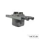 Bivelo Chico Z-BB-50, Ø48mm exterior, con tornillo ajustable por la parte de enfrente, Acero Inox. Loc