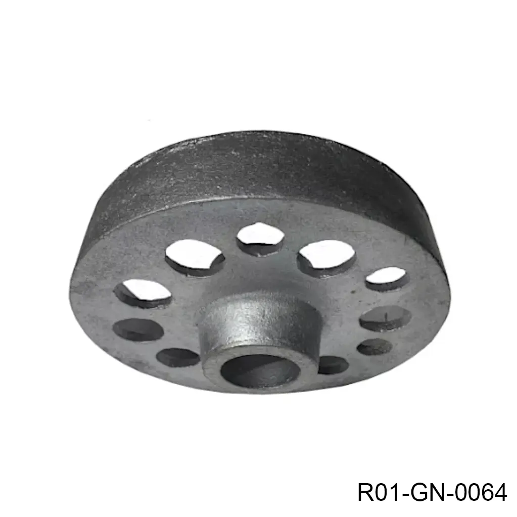 [R01-GN-0064] Bombo / Polea de Aluminio de 1-1/2" x 8-1/4" p/cortina, pza.