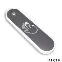 Boton / Interruptor de Pared Inalambrico WT-400, TOUCH 1T, 2.4Ghz, tiene luz al toque, IP54. Hot
