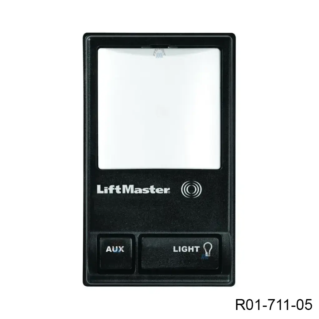[R01-711-05] Boton de pared Inalambrico F315, Mod. 378LM para 711/511/411 y otros motores de LM.