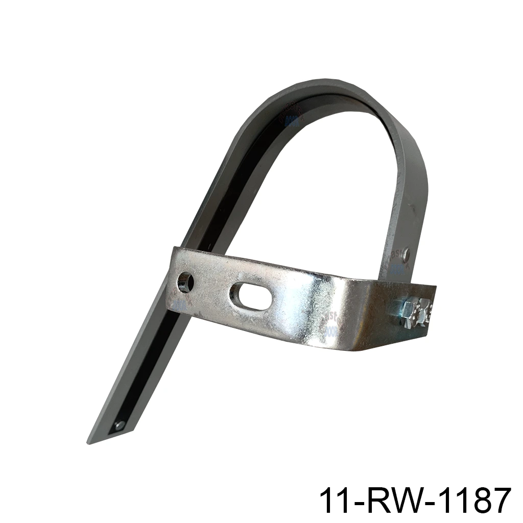 [11-RW-1187] Bumper/Tope LH, tipo solera doblada, va en la parte final de la guia vertical