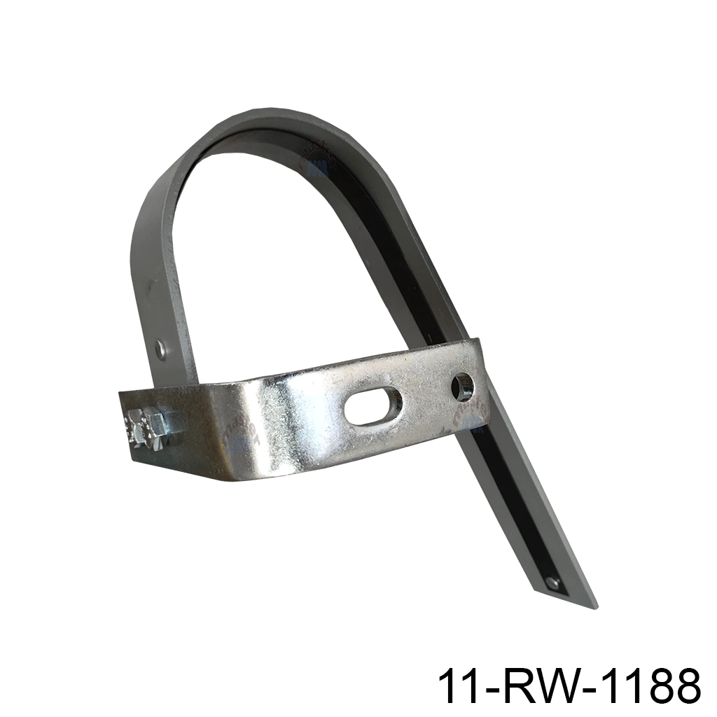[11-RW-1188] Bumper/Tope RH, tipo solera doblada, va en la parte final de la guia vertical