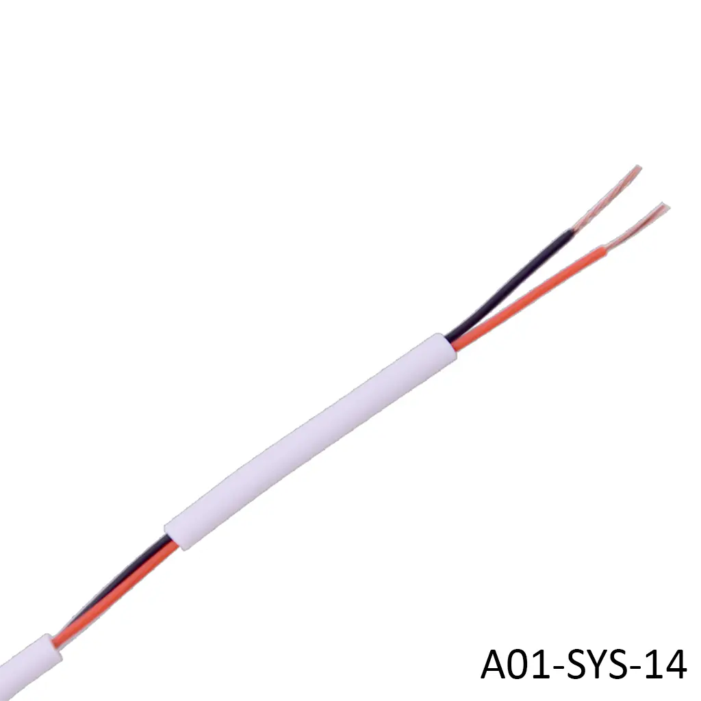Cable de 2 hilos Cal.22 para botón de pared, control de acceso y otros