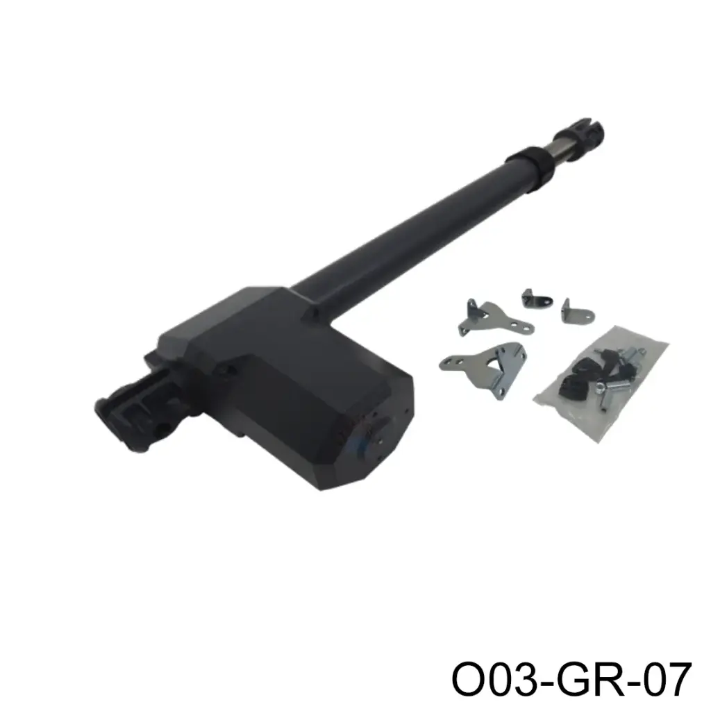 [O03-GR-07] Caja 1-Piston GR300 24Vcd, LH en su caja, Incluye: 1-Piston, 1-Juego soportes, 1-Llave, tapa negra, perno)