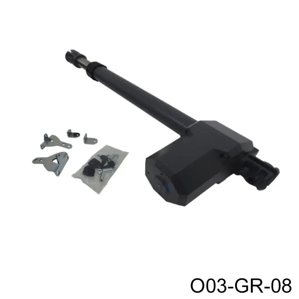 [O03-GR-08] Caja 1-Piston GR300 24Vcd, RH en su caja, Incluye: 1-Piston, 1-Juego soportes, 1-Llave, tapa negra, perno)