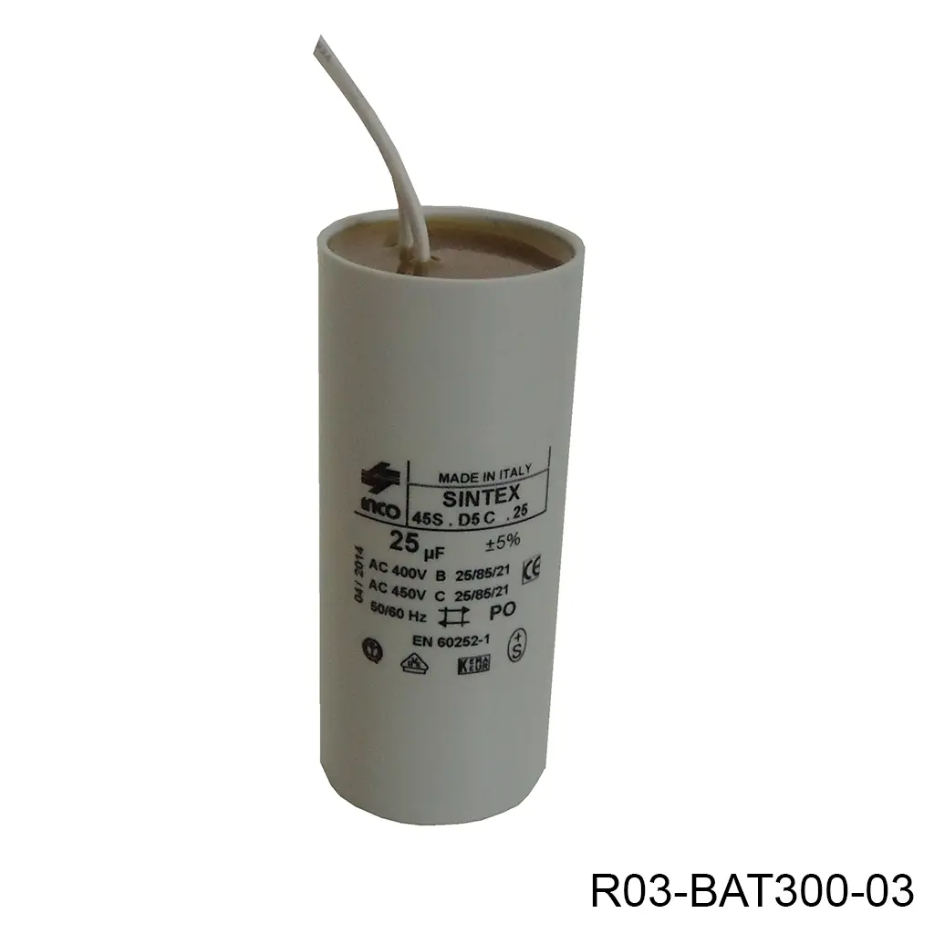 Capacitor 25mf para GBAT-300