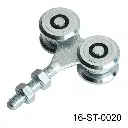 Carretilla Grande, 4 Ruedas, para Riel XL, carga 500k. (Balero Sellado)