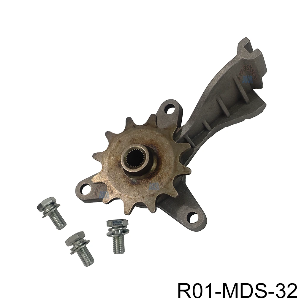 [R01-MDS-32] Catarina / Sprocket Larga, para Riel T, va en la salida de la flecha de motor eléctrico para Op. MDSpeed-1000 y otros. VN