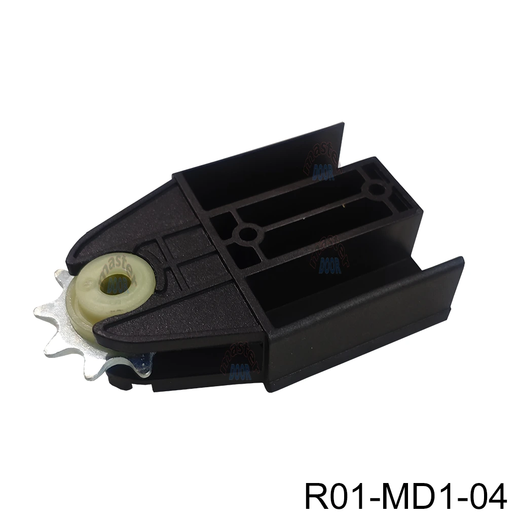 [R01-MD1-04] Catarina de Salida para Flecha del Motor Electrico MD1000, con su base de plástico.