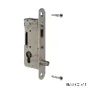Cerradura Embutida H-COMPACT, Sin Manijas para Puerta Corrediza / Abatible, para PTR 60mm, bloqueo gancho 33mm. No incluye contra