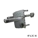 Cerradura LSKZ5050 U2 para Puerta Corrediza, para PTR 50mm (RAL 7016) con manija y llaves. No incluye contra