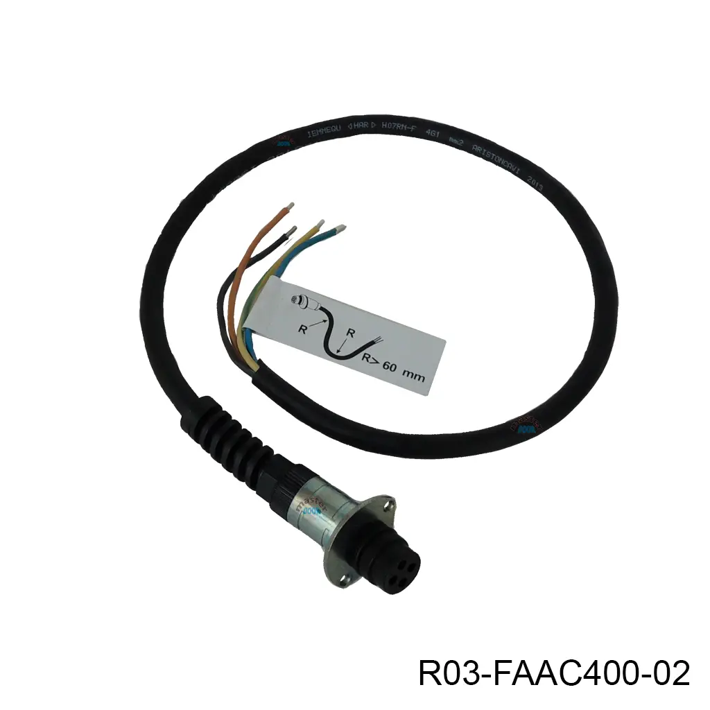 [R03-FAAC400-02] Conector Eléctrico Hembra para Piston FAAC-400 / 422