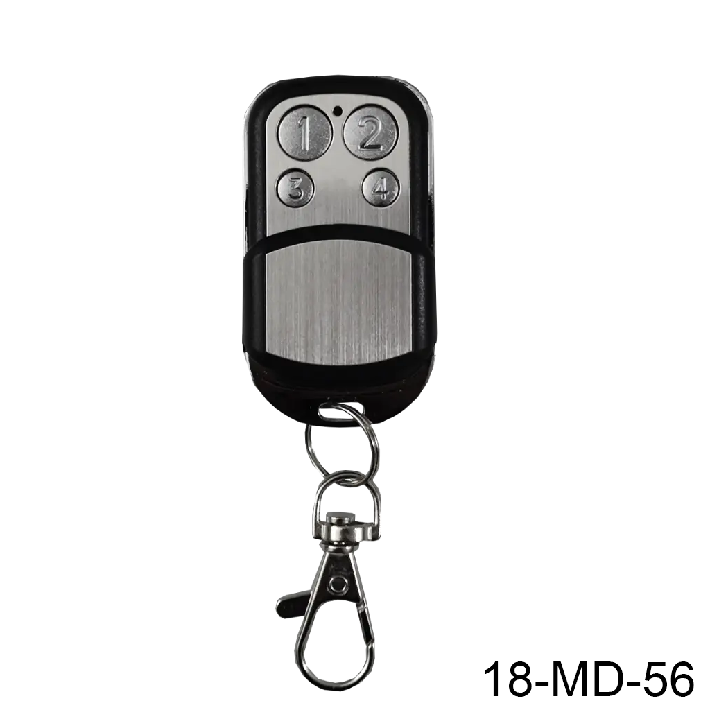 [18-MD-56] Control Remoto MD, Mini 4T TXCH4, F-433 para receptor de operador RD... Qi