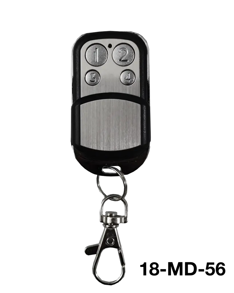 [18-MD-56] Control Remoto MD, Mini 4T TXCH4, F-433 para receptor de operador RD... Qi