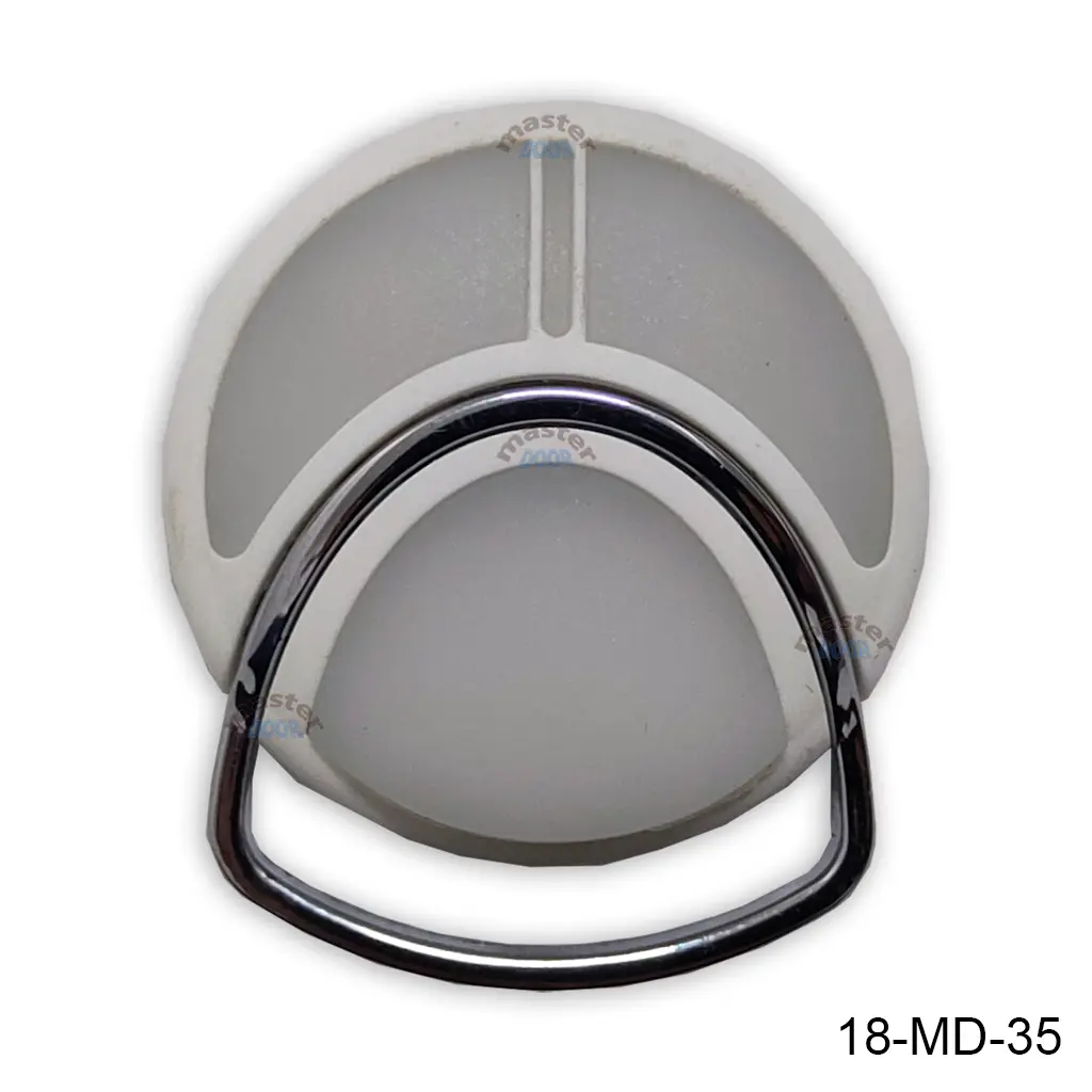 Control Remoto MD, Mini para Speed-1000 F-433, 3T. y otros. (ovalado gris con blanco)