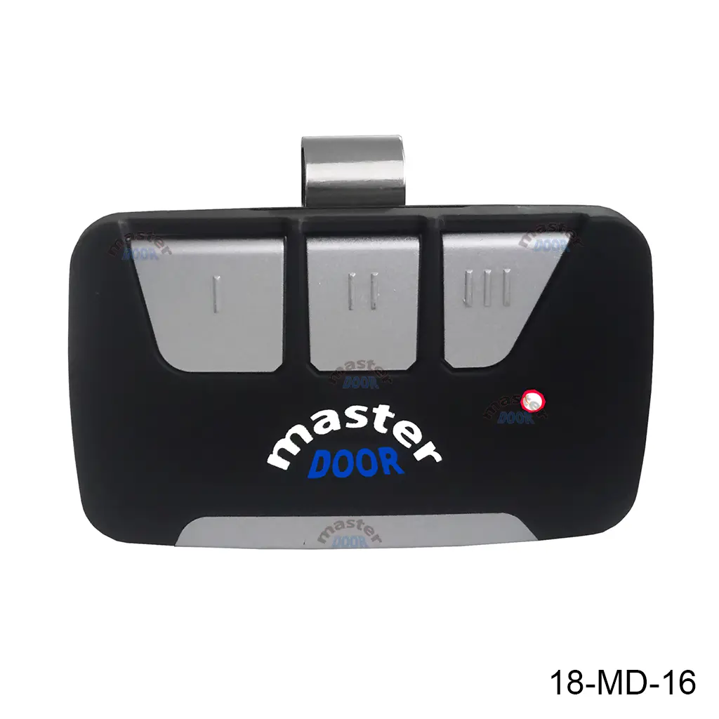 [18-MD-16] Control Remoto MD, Universal, CLONADOR  acepta frecuencia 300-900 Mhz. /MYQ, L5 en diferentes tarjetas/receptores, 3T