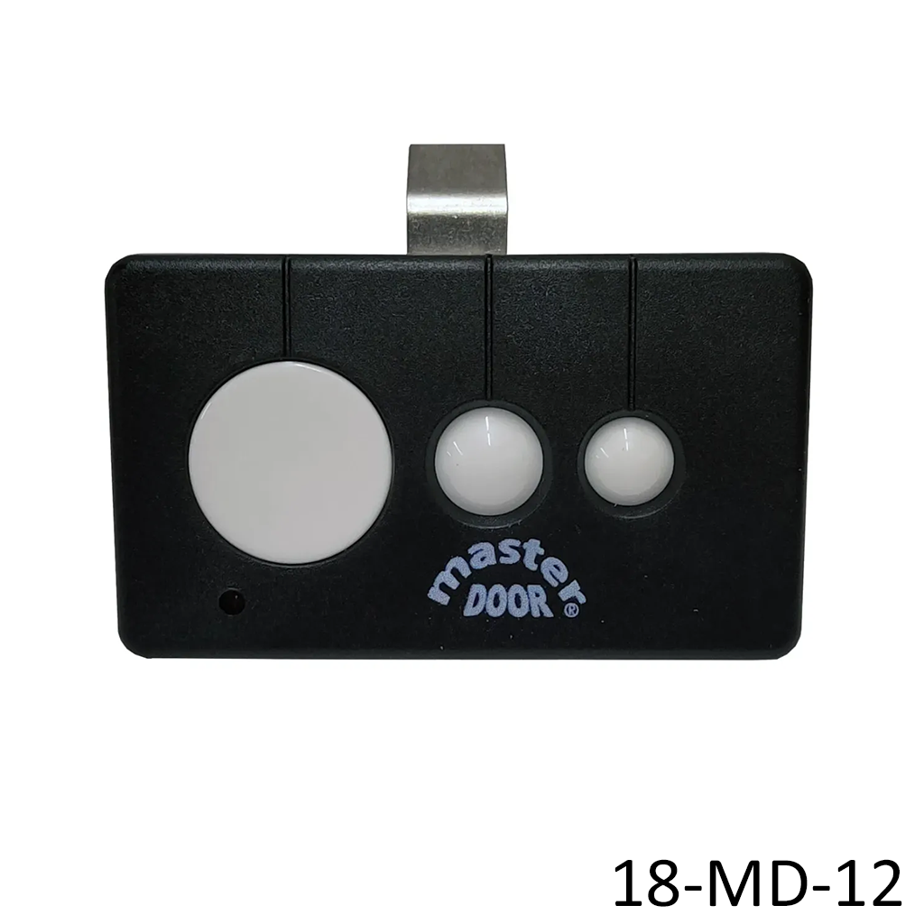 [18-MD-12] Control Remoto MD, para MD-1000 con clip F-433, 3T. y otros